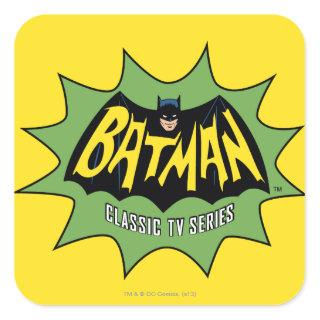 Batman Classic TV Series Logo Square Sticker