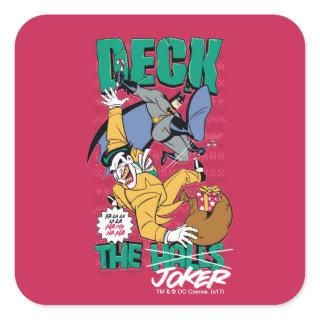 Batman | Deck The Joker Square Sticker