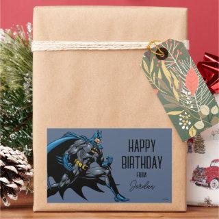 Batman Fists | Happy Birthday Rectangular Sticker