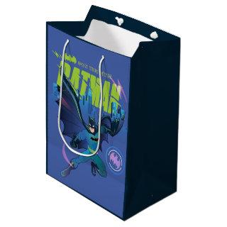 Batman "Own Your Power" City Graphic Medium Gift Bag