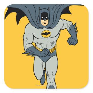 Batman Running Square Sticker