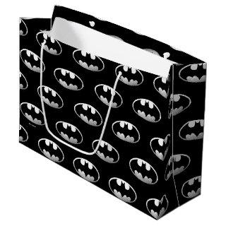 Batman Symbol | Grainy Logo Large Gift Bag