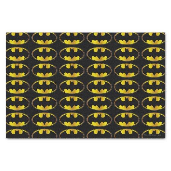 Batman Symbol | Oval Gradient Logo Tissue Paper