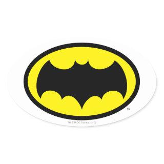 Batman Symbol Oval Sticker
