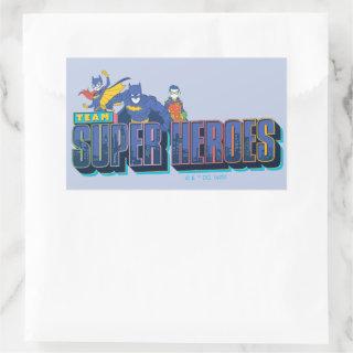 Batman | Team Super Heroes Rectangular Sticker