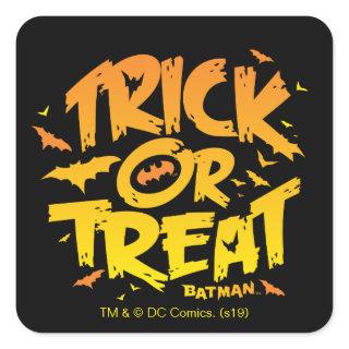 Batman | Trick or Treat Square Sticker