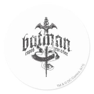 Batman | Urban Legends Sword Logo Classic Round Sticker