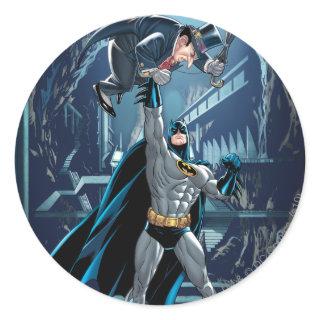 Batman vs. Penguin Classic Round Sticker