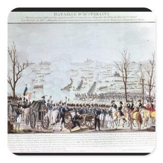 Battle of Austerlitz, 2nd December 1805 Square Sticker