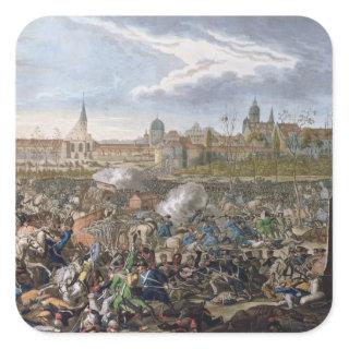 Battle of Leipzig, 19th October 1813 Square Sticker