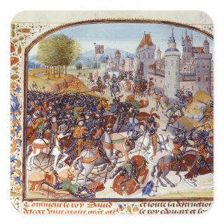 Battle of Neville's Cross from the Hundred Square Sticker