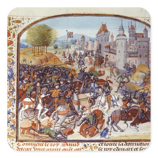 Battle of Neville's Cross from the Hundred Square Sticker