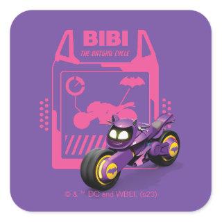 Batwheels™ Bibi - The Batgirl Cycle Square Sticker