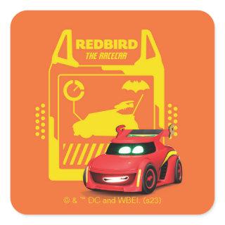 Batwheels™ Redbird - The Racecar Square Sticker