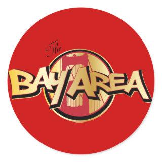 Bay Area Classic Round Sticker