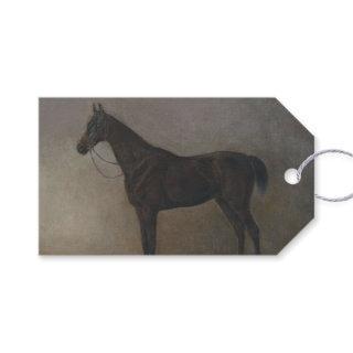 Bay Gelding Horse (by Albrecht Adam) Gift Tags