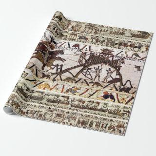 BAYEUX TAPESTRY SIEGE OF DINAN ,ATTACK TO CASTLE