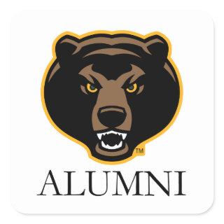 Baylor University Alumni Square Sticker