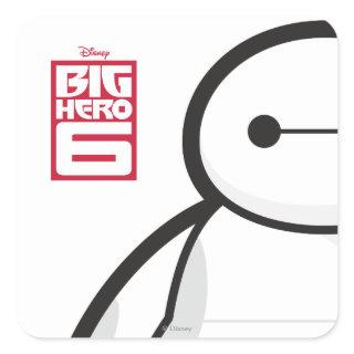 Baymax Standing Square Sticker