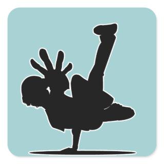 BBOY sticker lt blue