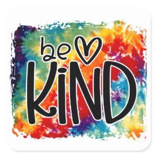 Be Kind Square Sticker