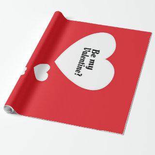 Be My Valentine_ Cute canvas| Canvas for lover