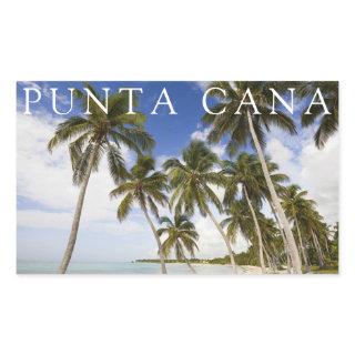 Beach at Punta Cana | Dominican Republic Rectangular Sticker