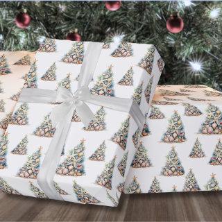 Beach Christmas Tree Pattern