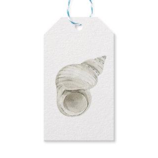Beach/Coastal seashell Gift Tags