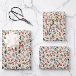 Beach Hut Pattern  Sheets