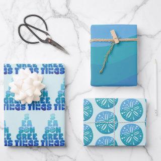 Beach Seas And Greetings  Sheets