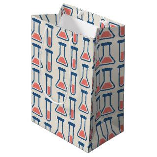 Beaker & Test Tube Science Themed Medium Gift Bag