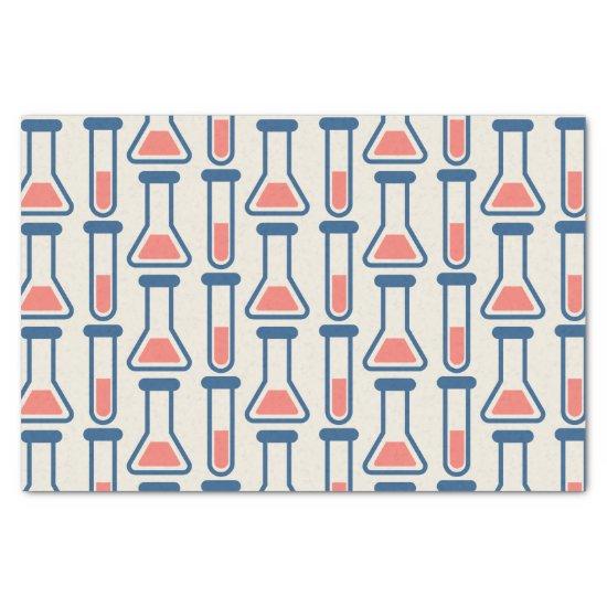 Beaker & Test Tube Science Themed Tissue Paper