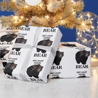 Bear Did I Smell Food Funny Bear