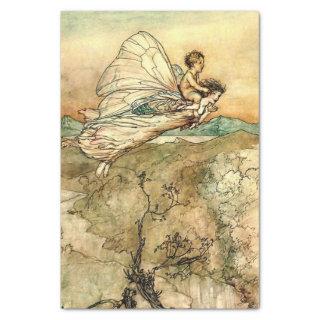 “Bear the Changeling” Fairy Art by Arthur Rackham Tissue Paper