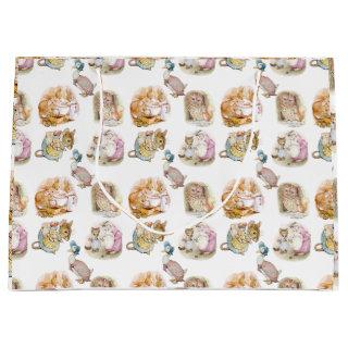 Beatrix Potter  Bunny Mouse Puddle Duck Squirrel Large Gift Bag