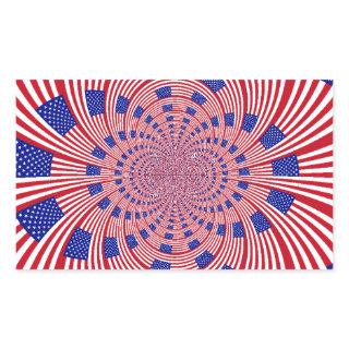 Beautiful Amazing United States Flag Kaleidoscope  Rectangular Sticker