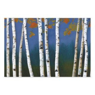 Beautiful Autumn Birch  Sheets