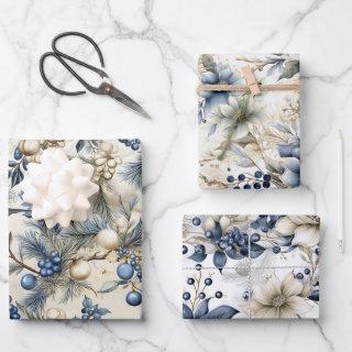 Beautiful Blue Christmas   Mix  Sheets