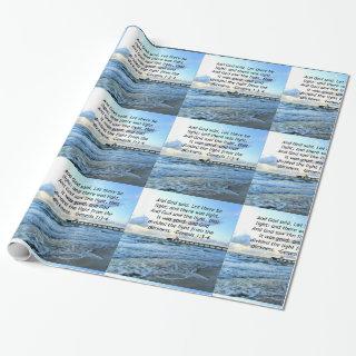 BEAUTIFUL BLUE SKIES GENESIS 1:3 PHOTO DESIGN