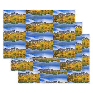Beautiful Country Lake Photograph Pattern  Sheets