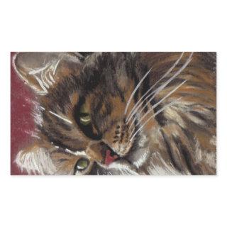 Beautiful Dreamer - Maine Coon Cat Sticker