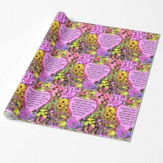 BEAUTIFUL FLORAL PSALM 23 DESIGN