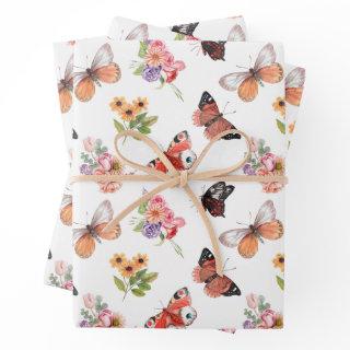 Beautiful Flowers and Butterflies Any Occasion  Sheets
