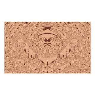 Beautiful Lovely African Lion head vector pattern  Rectangular Sticker