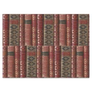 Beautiful Old Book Spines (Dictionary 2) Tissue Paper