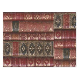 Beautiful Old Book Spines (Dictionary) Tissue Paper