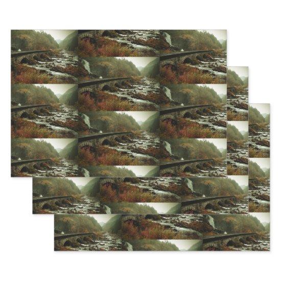 Beautiful Scenic Nature Photo Pattern  Sheets