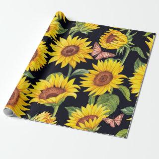 Beautiful Sunflowers pattern