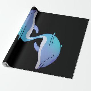 Beautiful tiny dolphin animal